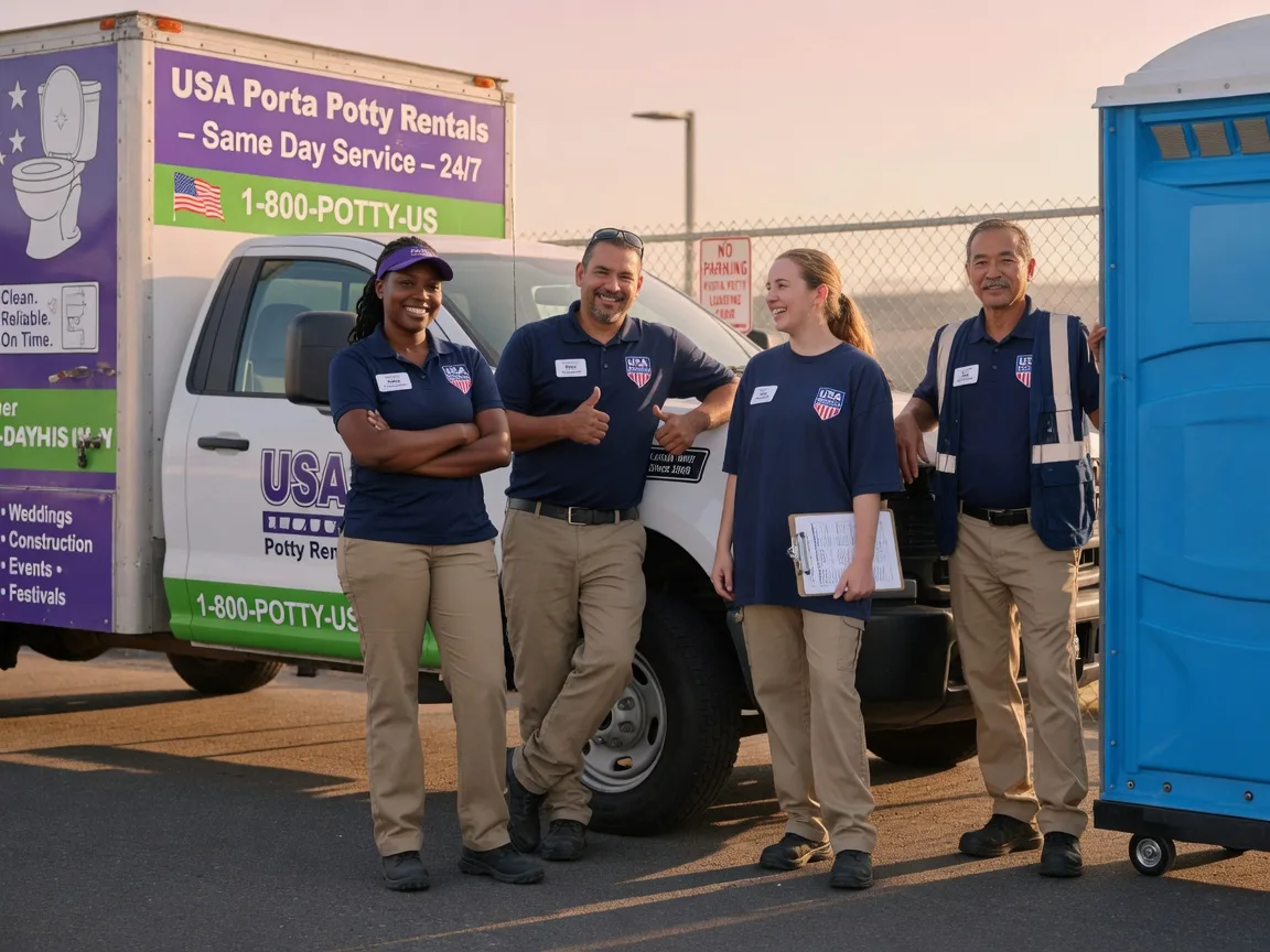 Porta Potty Rental company in Olivet, SD